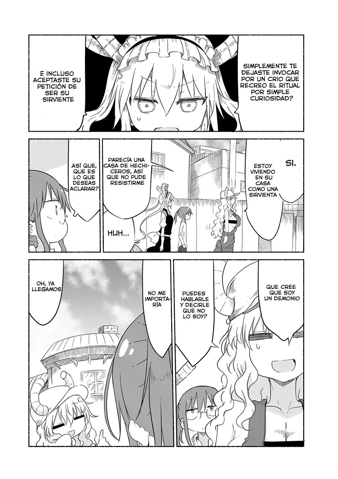 Kobayashi-san Chi no Maid Dragon Capitulo 27: Tooru y la Familia de Lucoa página 5