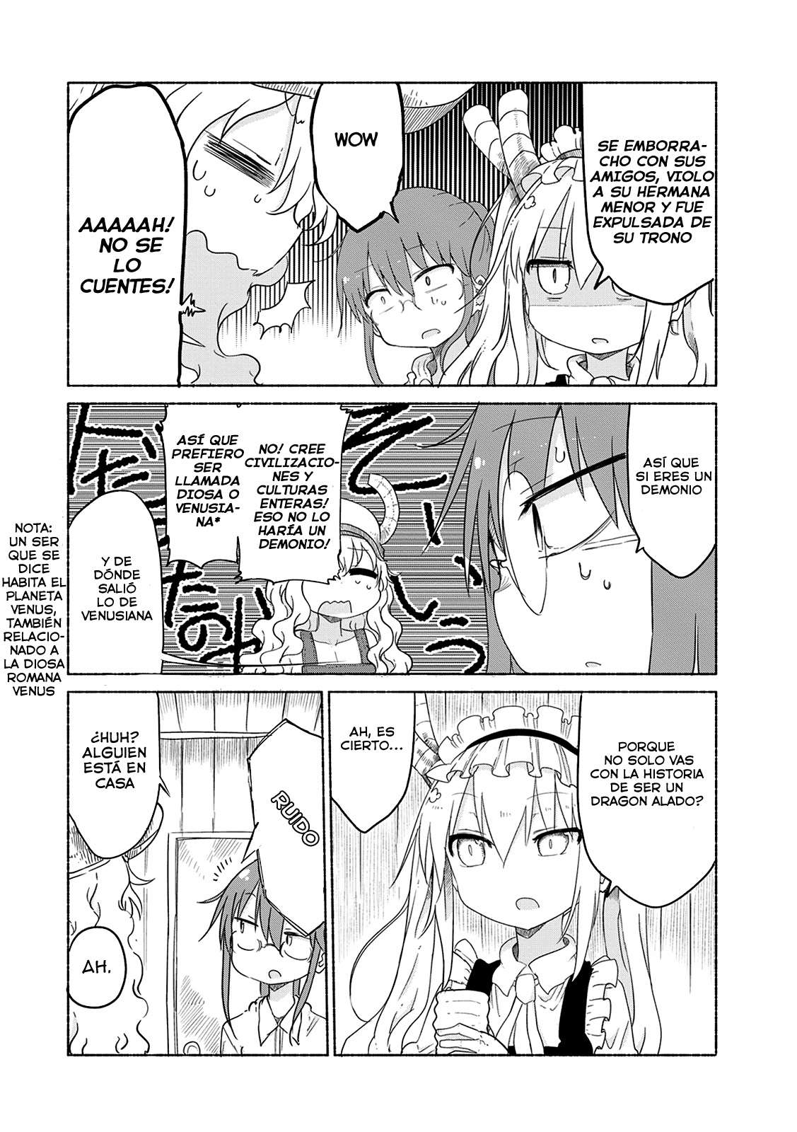Kobayashi-san Chi no Maid Dragon Capitulo 27: Tooru y la Familia de Lucoa página 7
