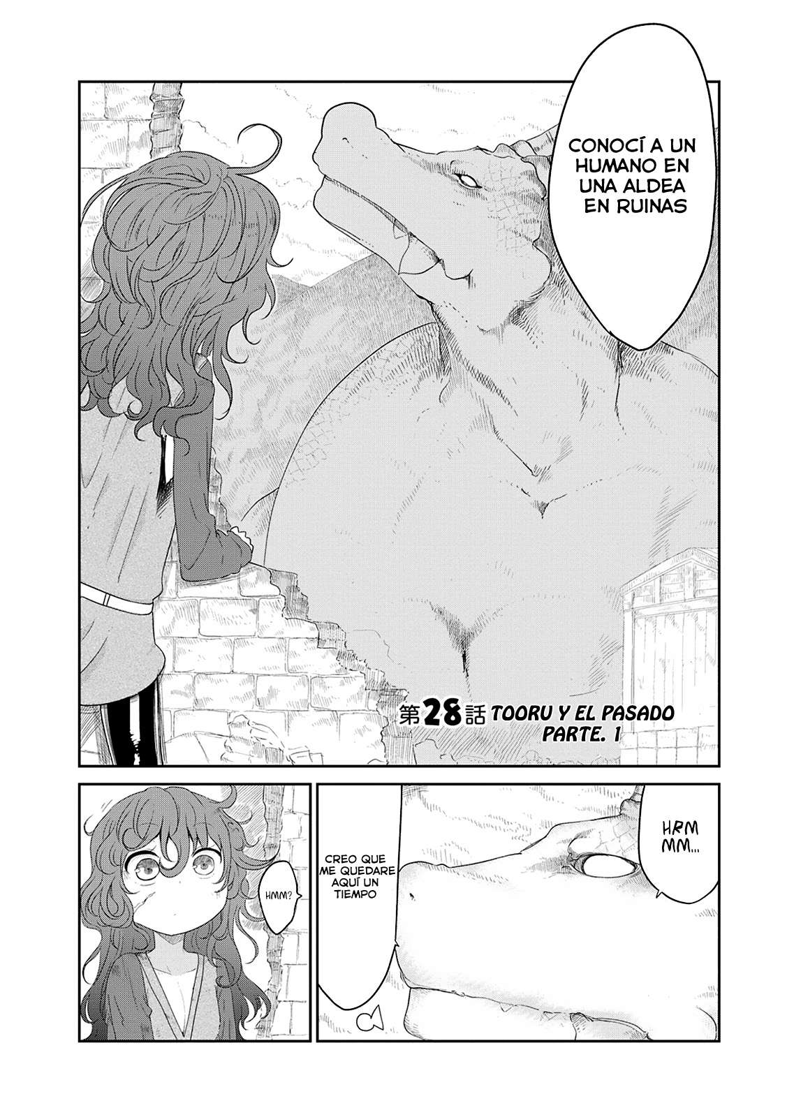 Kobayashi-san Chi no Maid Dragon Capitulo 28: Tooru y el Pasado Parte 1 página 4