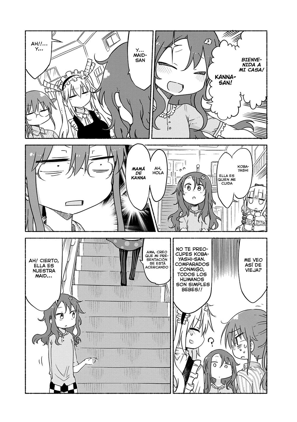 Kobayashi-san Chi no Maid Dragon Capitulo 29: Kanna y Saikawa-san página 5