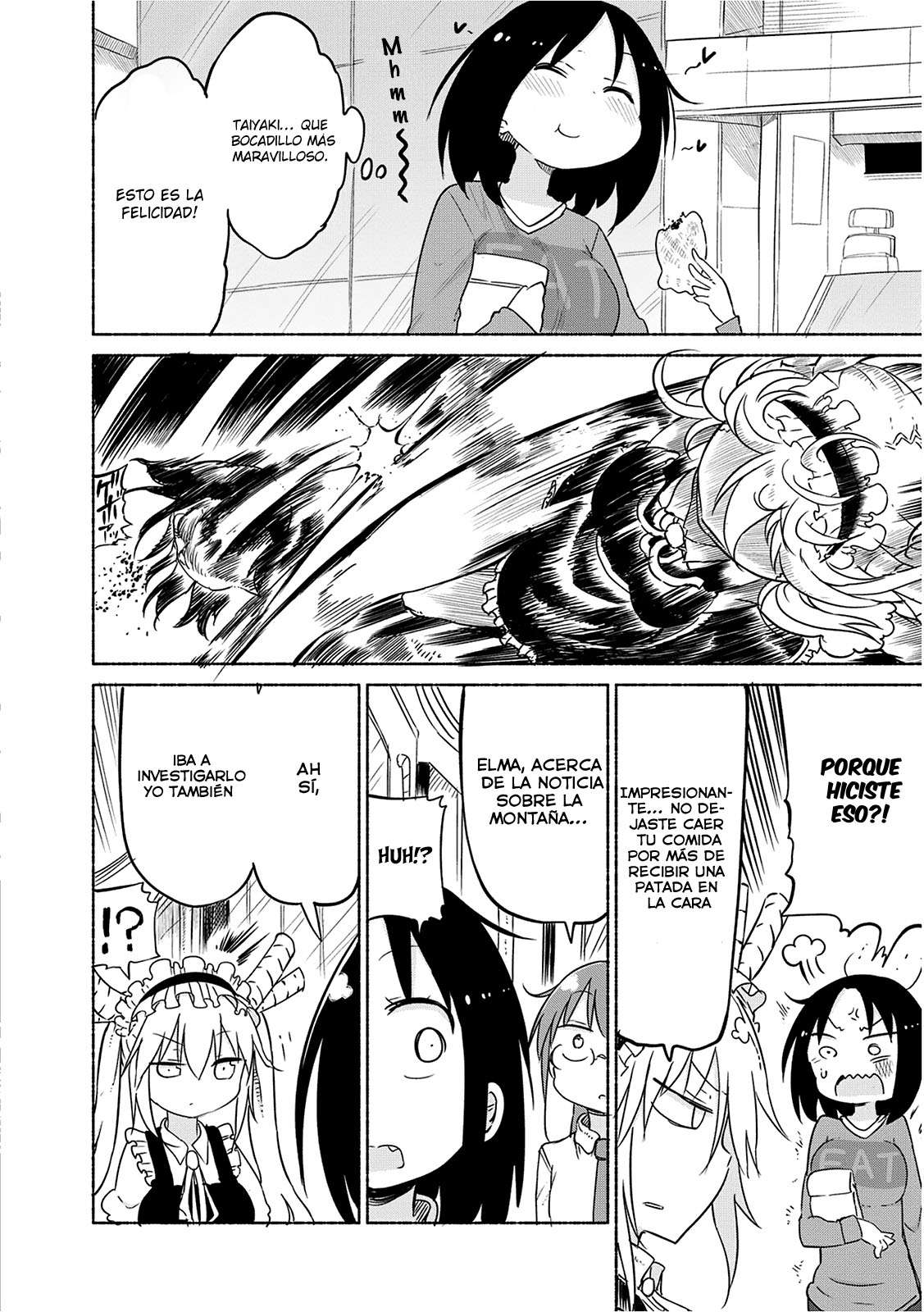 Kobayashi-san Chi no Maid Dragon Capitulo 30: Tooru y el Trabajo de Detective página 12