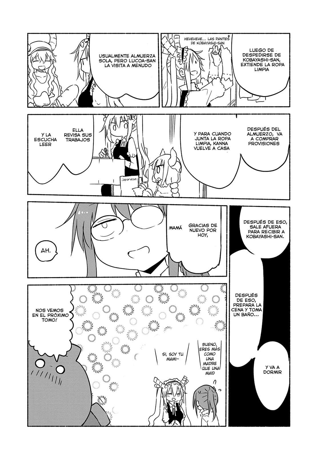 Kobayashi-san Chi no Maid Dragon Capitulo 30: Tooru y el Trabajo de Detective página 17