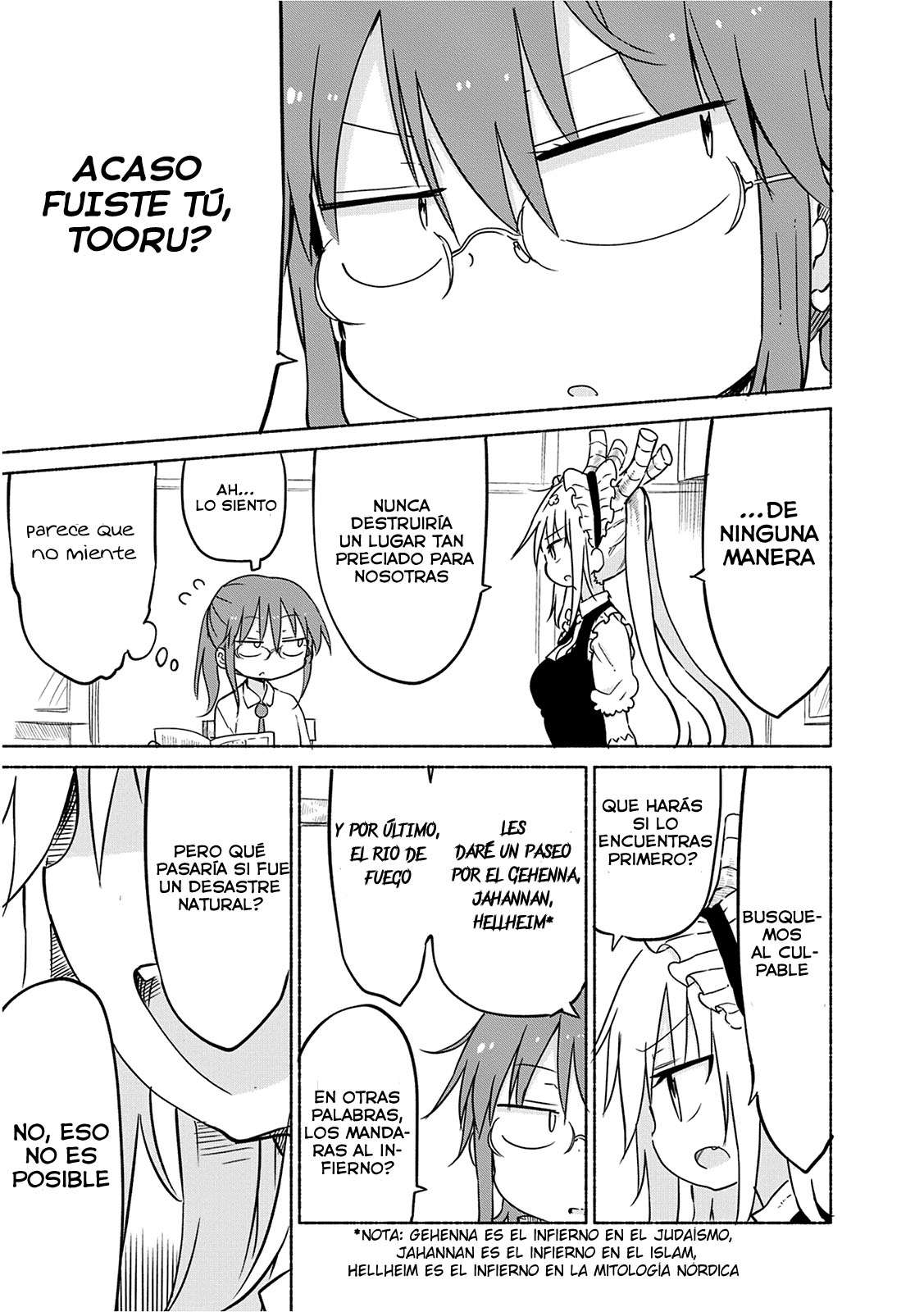 Kobayashi-san Chi no Maid Dragon Capitulo 30: Tooru y el Trabajo de Detective página 5