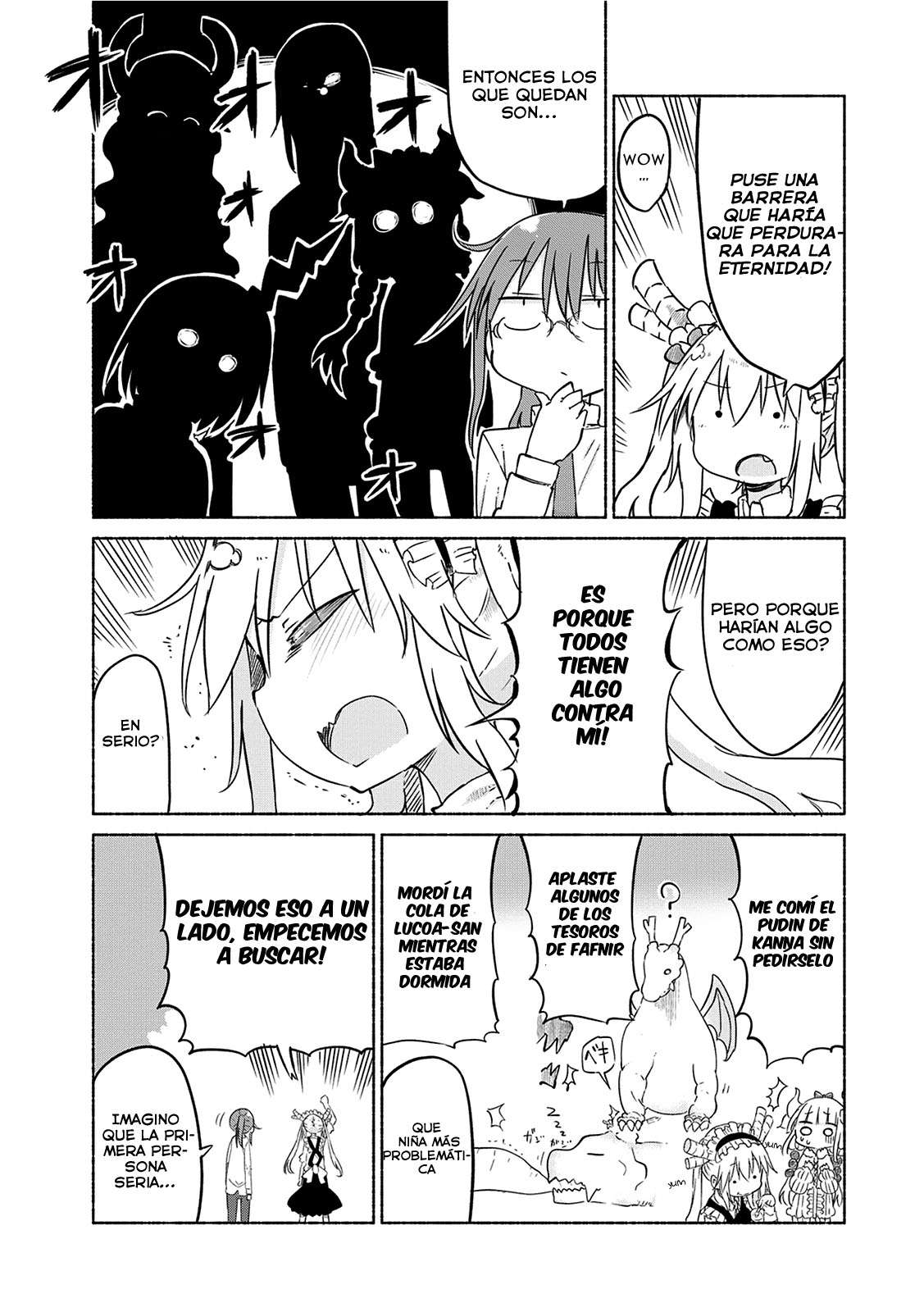 Kobayashi-san Chi no Maid Dragon Capitulo 30: Tooru y el Trabajo de Detective página 6