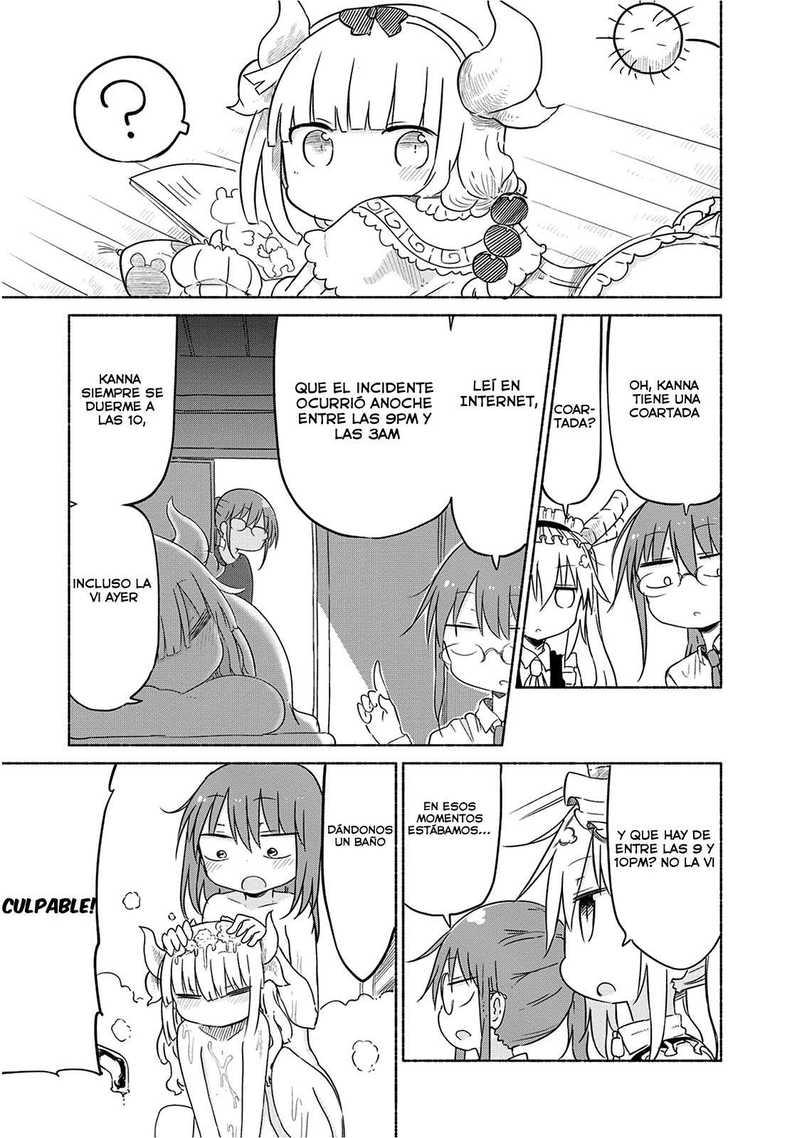 Kobayashi-san Chi no Maid Dragon Capitulo 30: Tooru y el Trabajo de Detective página 7