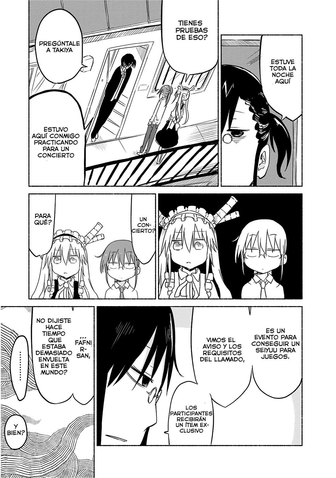 Kobayashi-san Chi no Maid Dragon Capitulo 30: Tooru y el Trabajo de Detective página 9