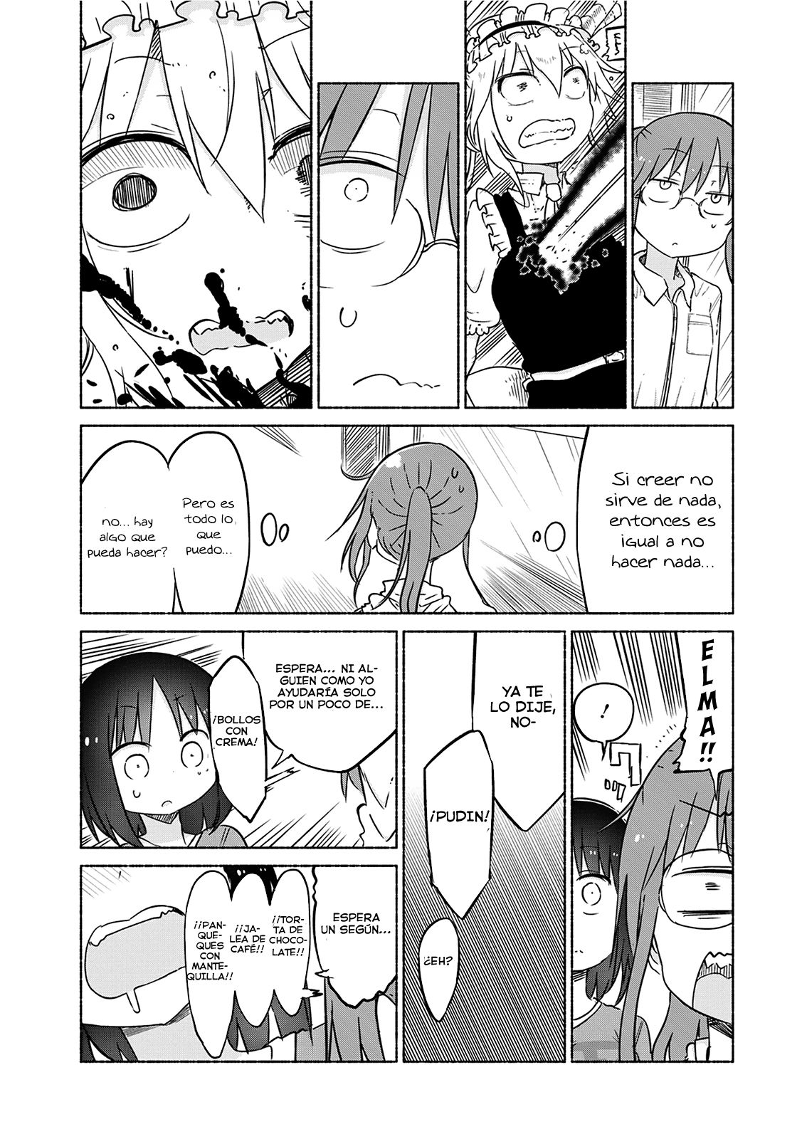 Kobayashi-san Chi no Maid Dragon Capitulo 31: Tooru e Iruru página 13