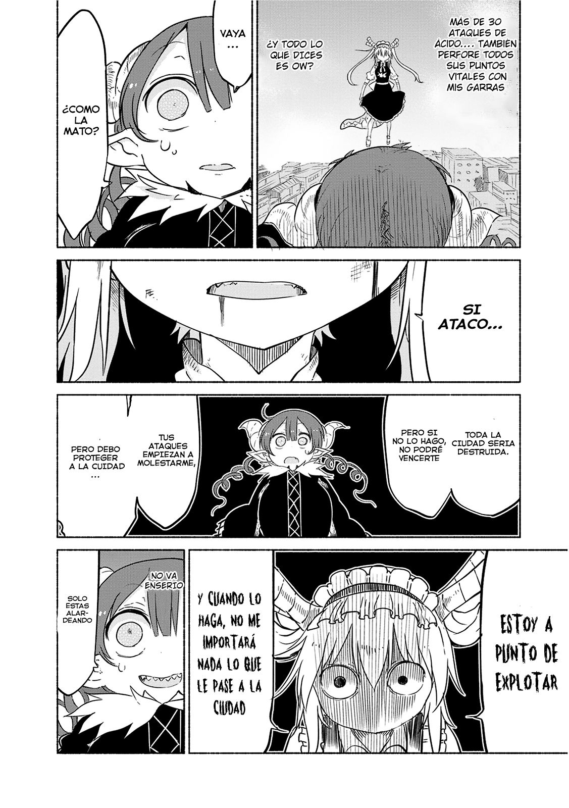 Kobayashi-san Chi no Maid Dragon Capitulo 31: Tooru e Iruru página 15