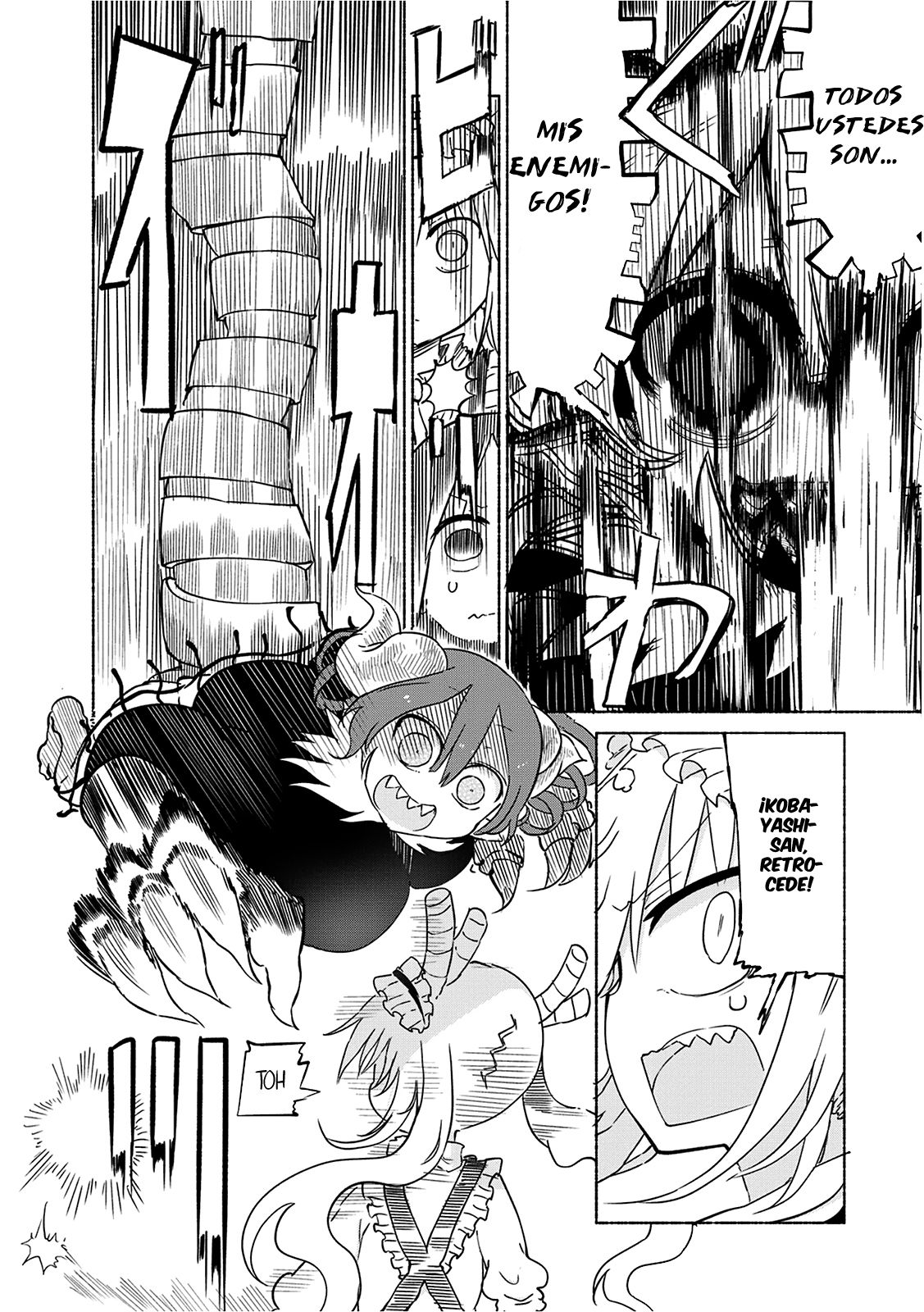 Kobayashi-san Chi no Maid Dragon Capitulo 31: Tooru e Iruru página 6