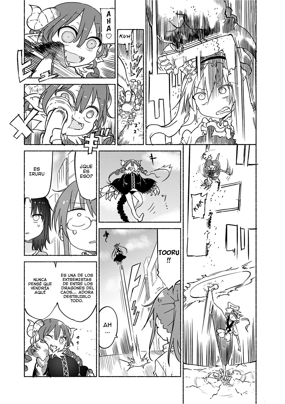 Kobayashi-san Chi no Maid Dragon Capitulo 31: Tooru e Iruru página 7