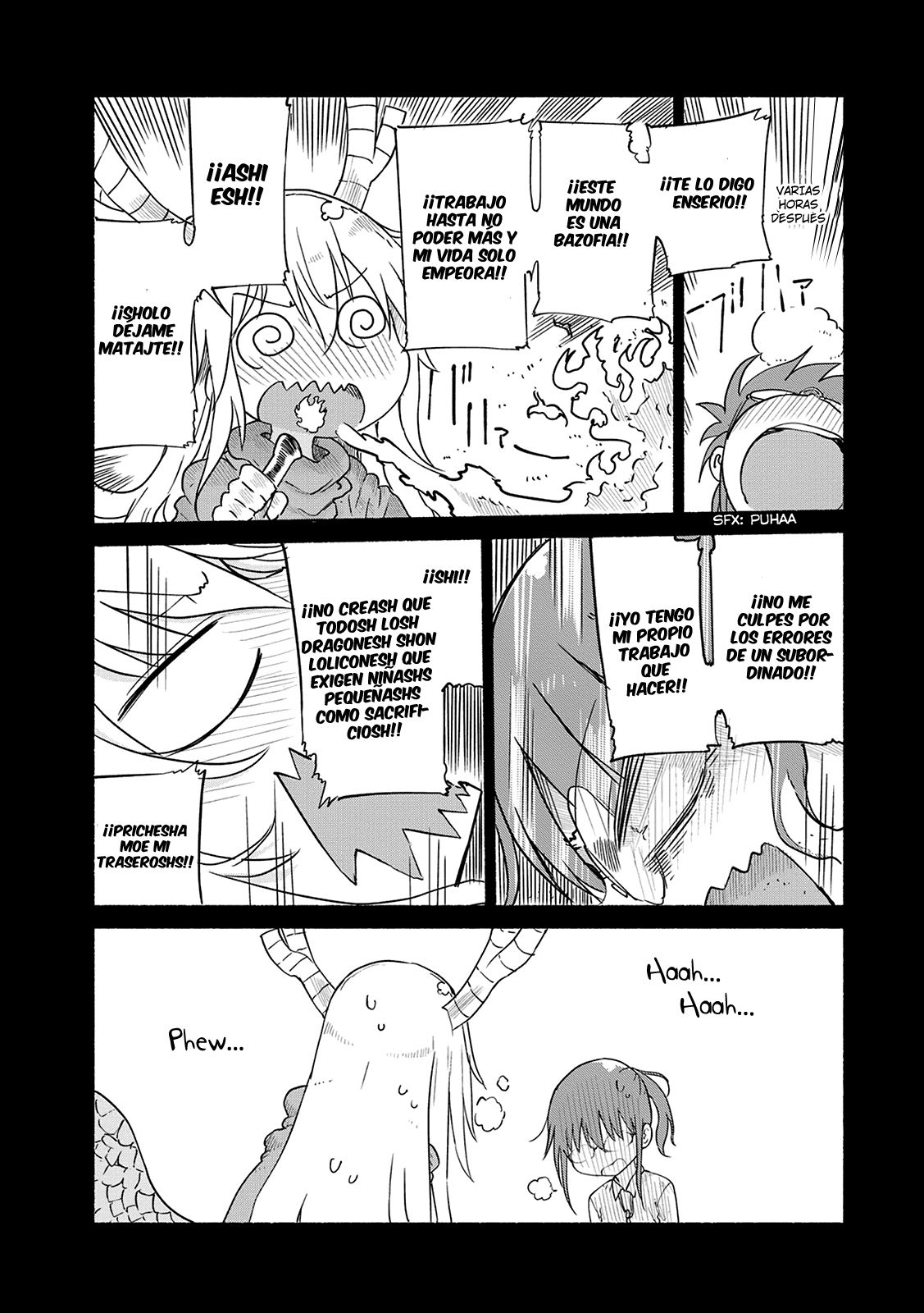 Kobayashi-san Chi no Maid Dragon Capitulo 32: Tooru y el Encuentro II página 10