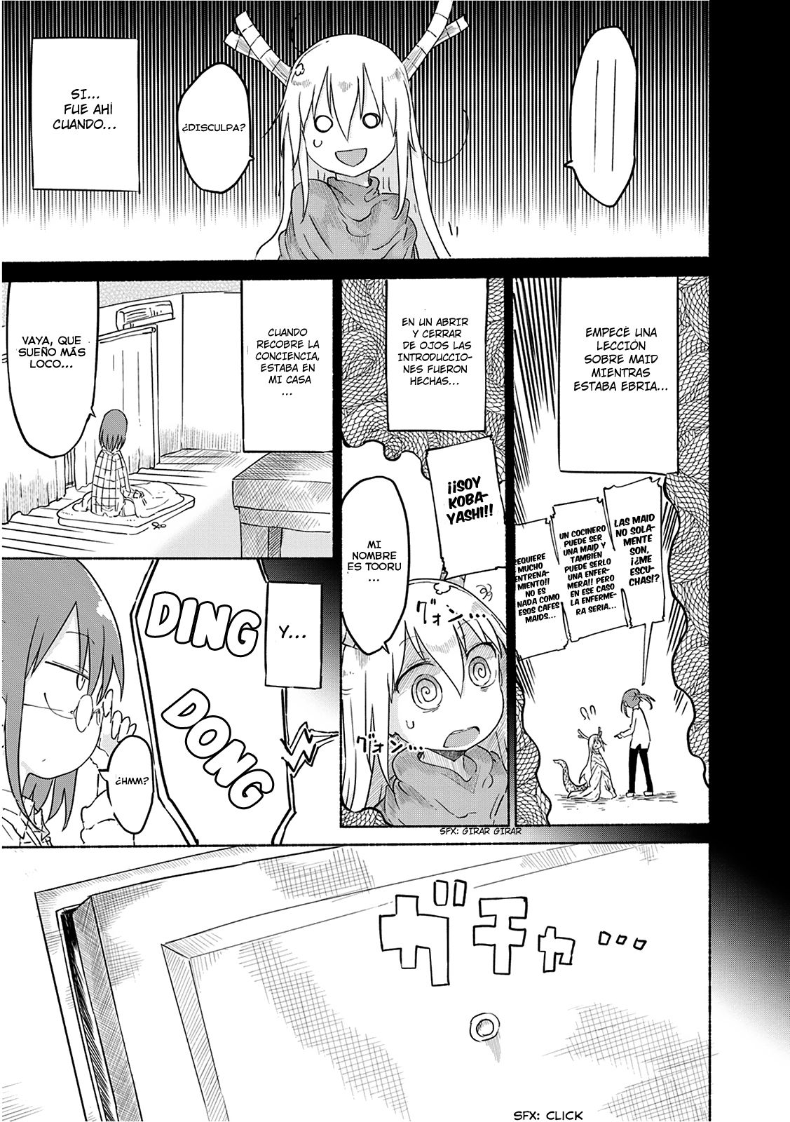 Kobayashi-san Chi no Maid Dragon Capitulo 32: Tooru y el Encuentro II página 13