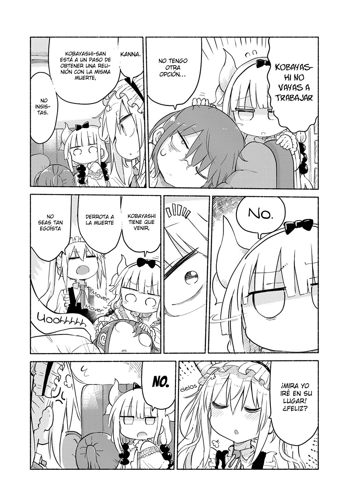 Kobayashi-san Chi no Maid Dragon Capitulo 34: Kanna y el Día de Padres página 5