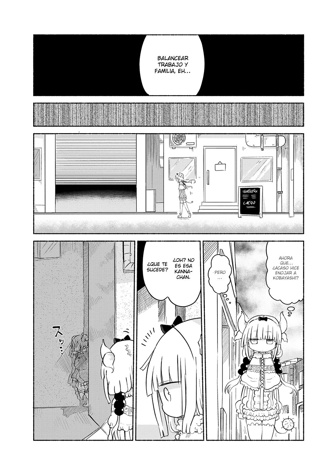 Kobayashi-san Chi no Maid Dragon Capitulo 34: Kanna y el Día de Padres página 8