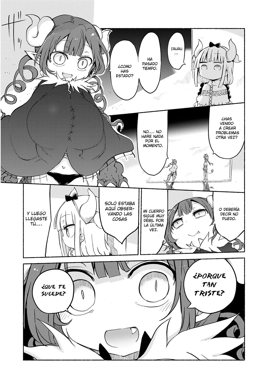 Kobayashi-san Chi no Maid Dragon Capitulo 34: Kanna y el Día de Padres página 9
