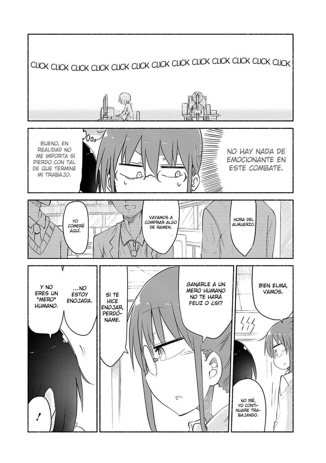 Kobayashi-san Chi no Maid Dragon Capitulo 35: Elma y la Compañia página 11