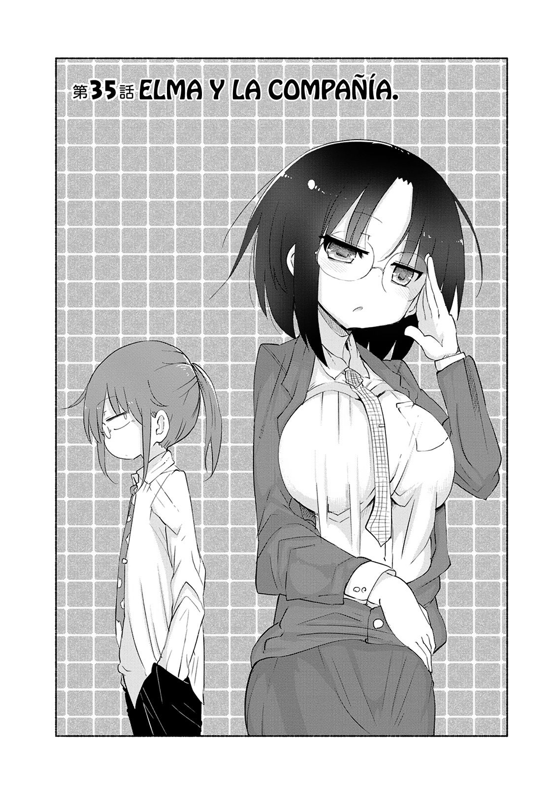 Kobayashi-san Chi no Maid Dragon Capitulo 35: Elma y la Compañia página 4