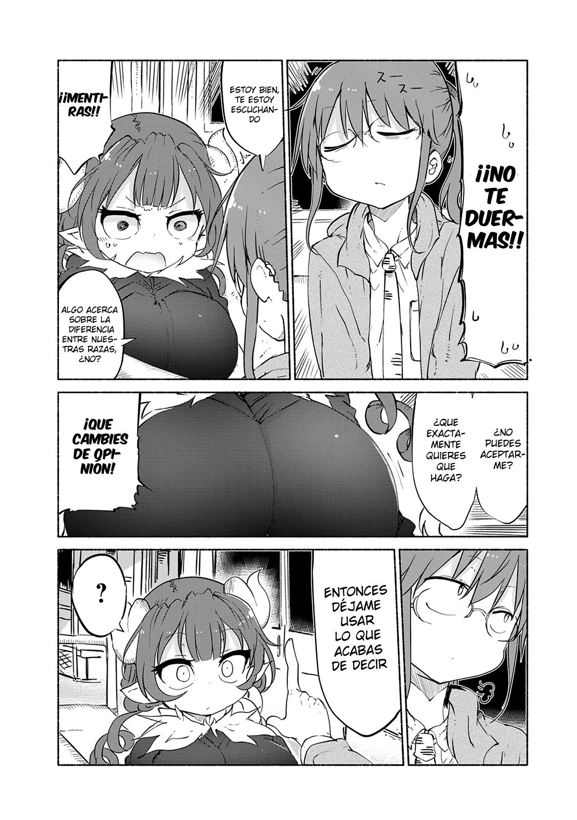 Kobayashi-san Chi no Maid Dragon Capitulo 36: Iruru y Kobayashi san página 10