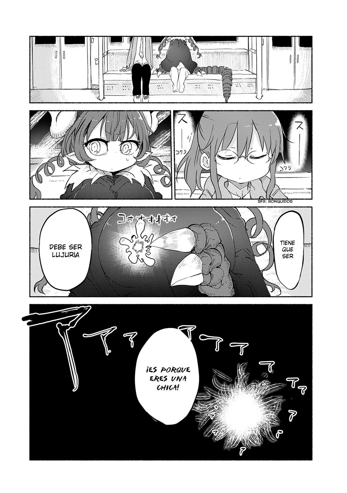 Kobayashi-san Chi no Maid Dragon Capitulo 36: Iruru y Kobayashi san página 13
