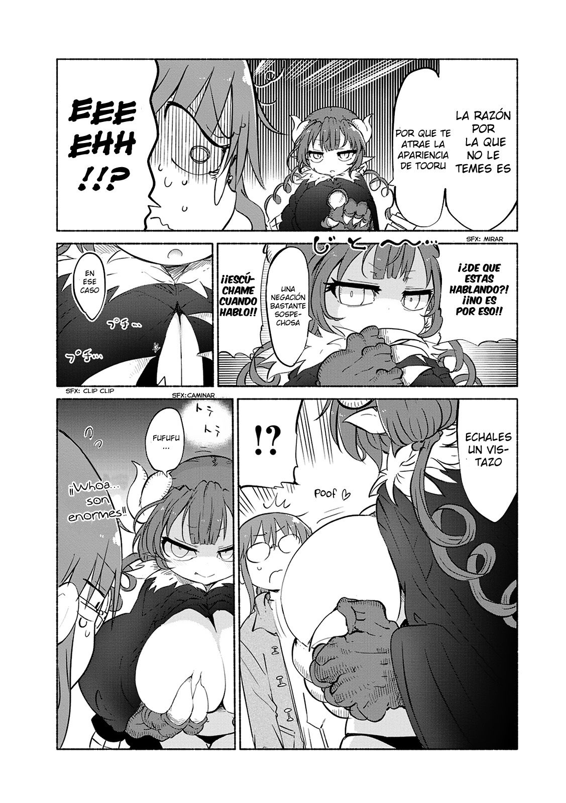 Kobayashi-san Chi no Maid Dragon Capitulo 36: Iruru y Kobayashi san página 6