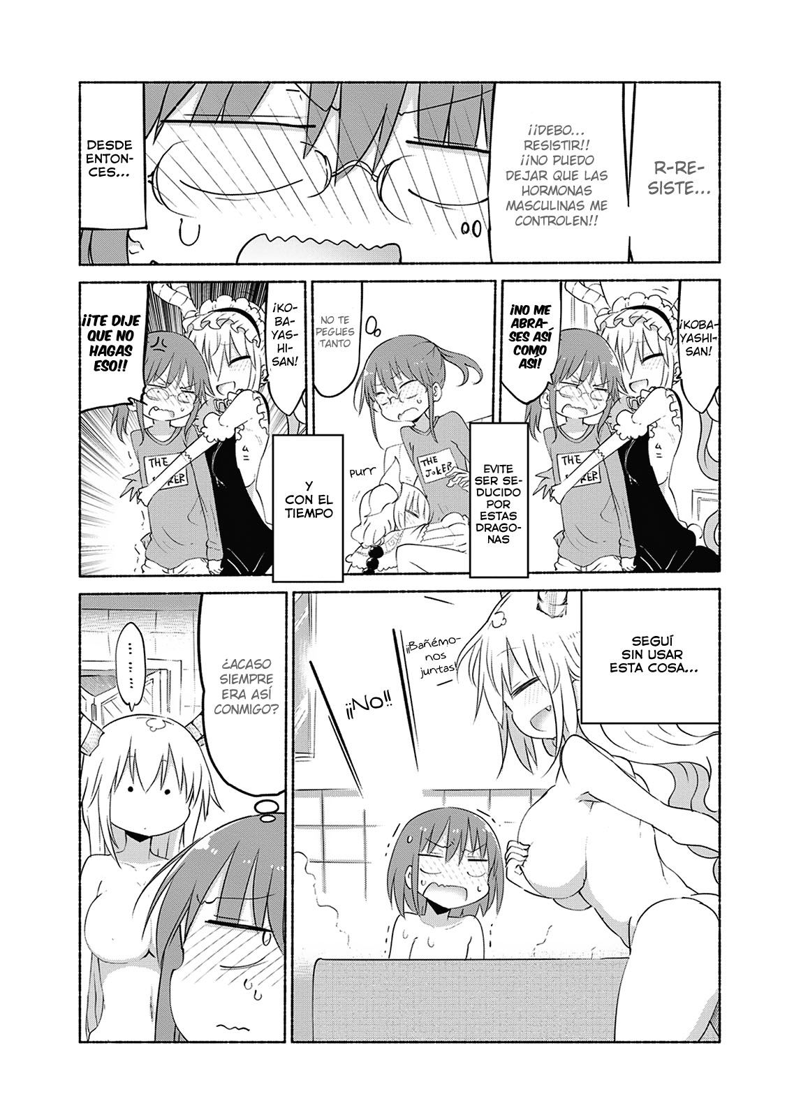 Kobayashi-san Chi no Maid Dragon Capitulo 37: Tooru y la Cosa página 10