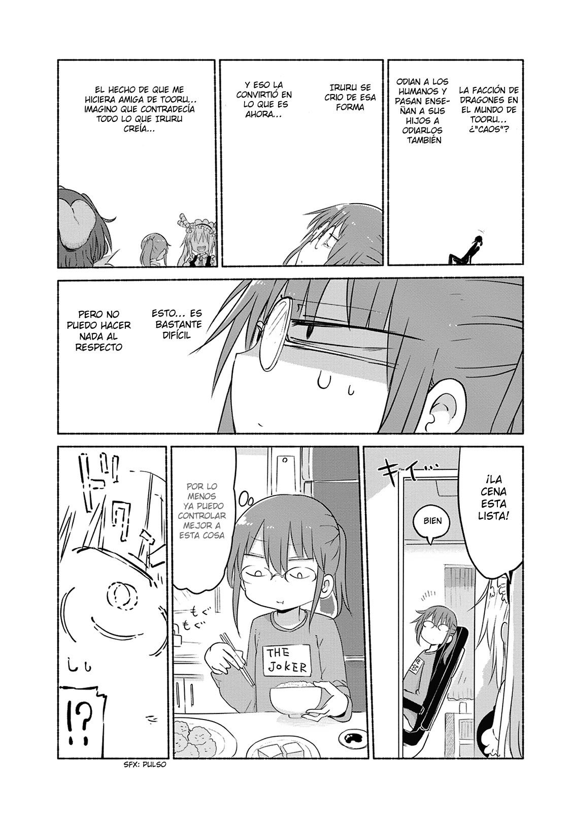 Kobayashi-san Chi no Maid Dragon Capitulo 37: Tooru y la Cosa página 12