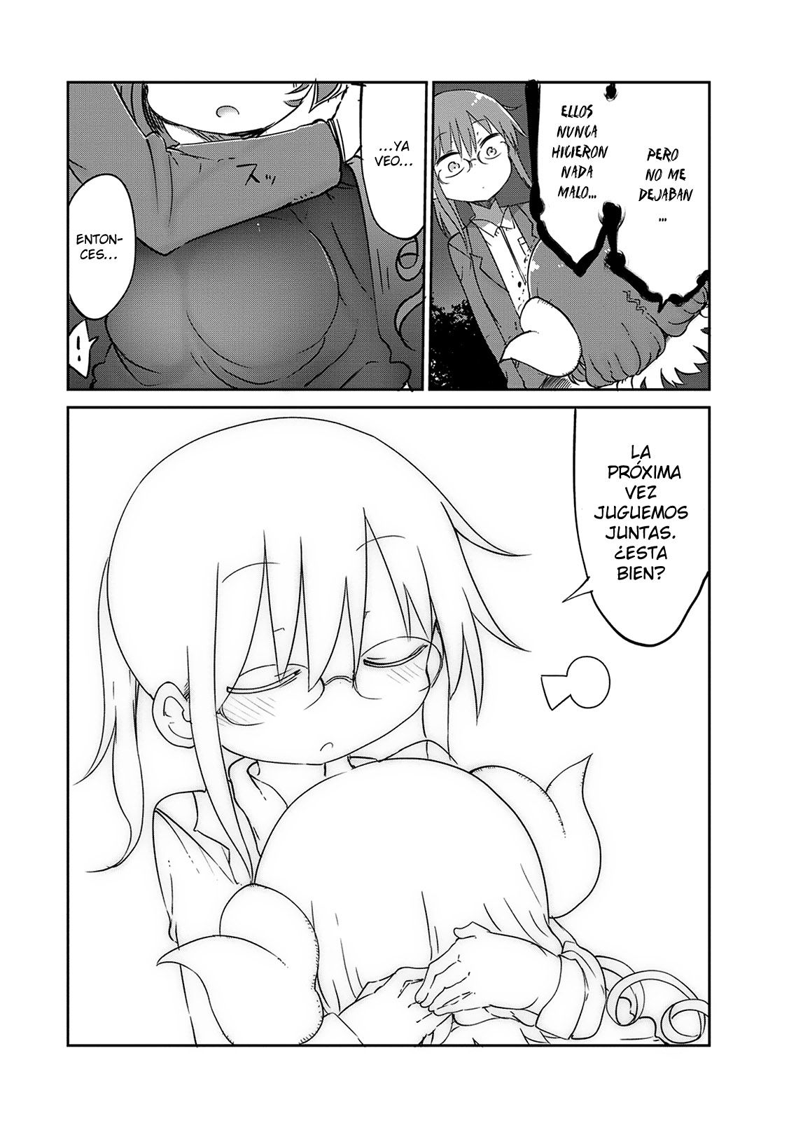 Kobayashi-san Chi no Maid Dragon Capitulo 38: Kobayashi san e Iruru página 15