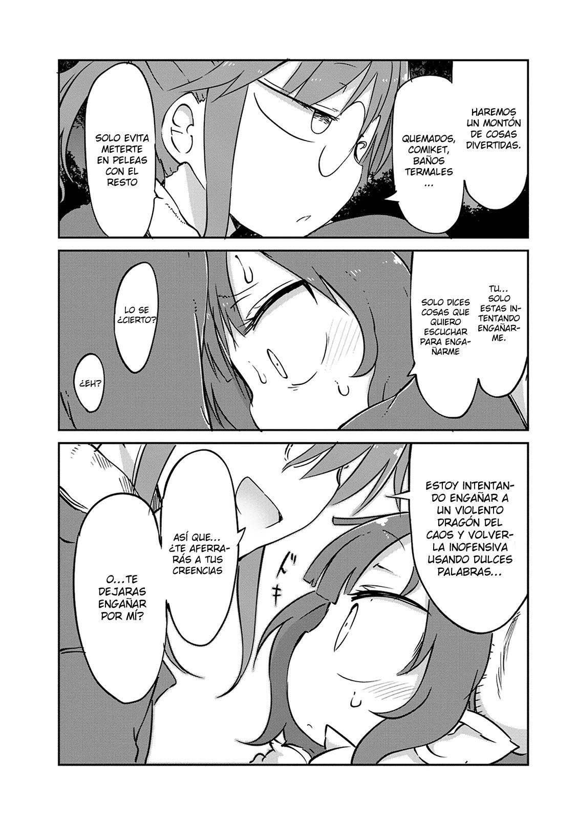 Kobayashi-san Chi no Maid Dragon Capitulo 38: Kobayashi san e Iruru página 16