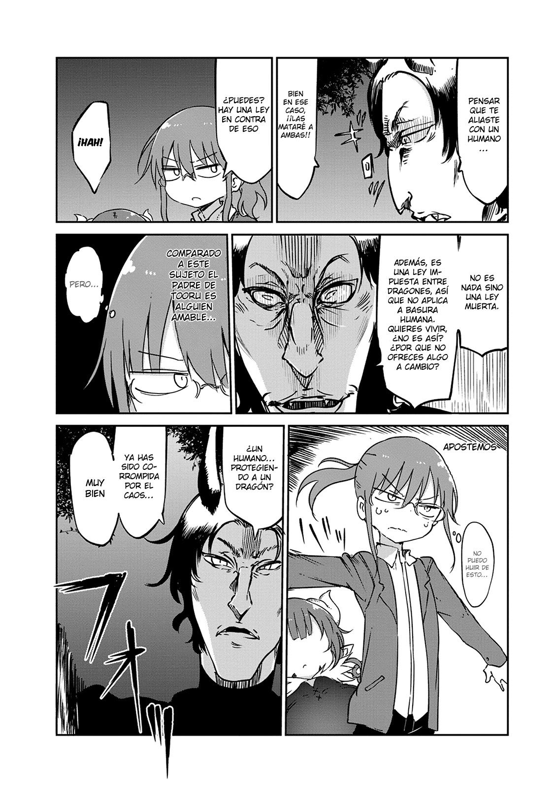 Kobayashi-san Chi no Maid Dragon Capitulo 38: Kobayashi san e Iruru página 18