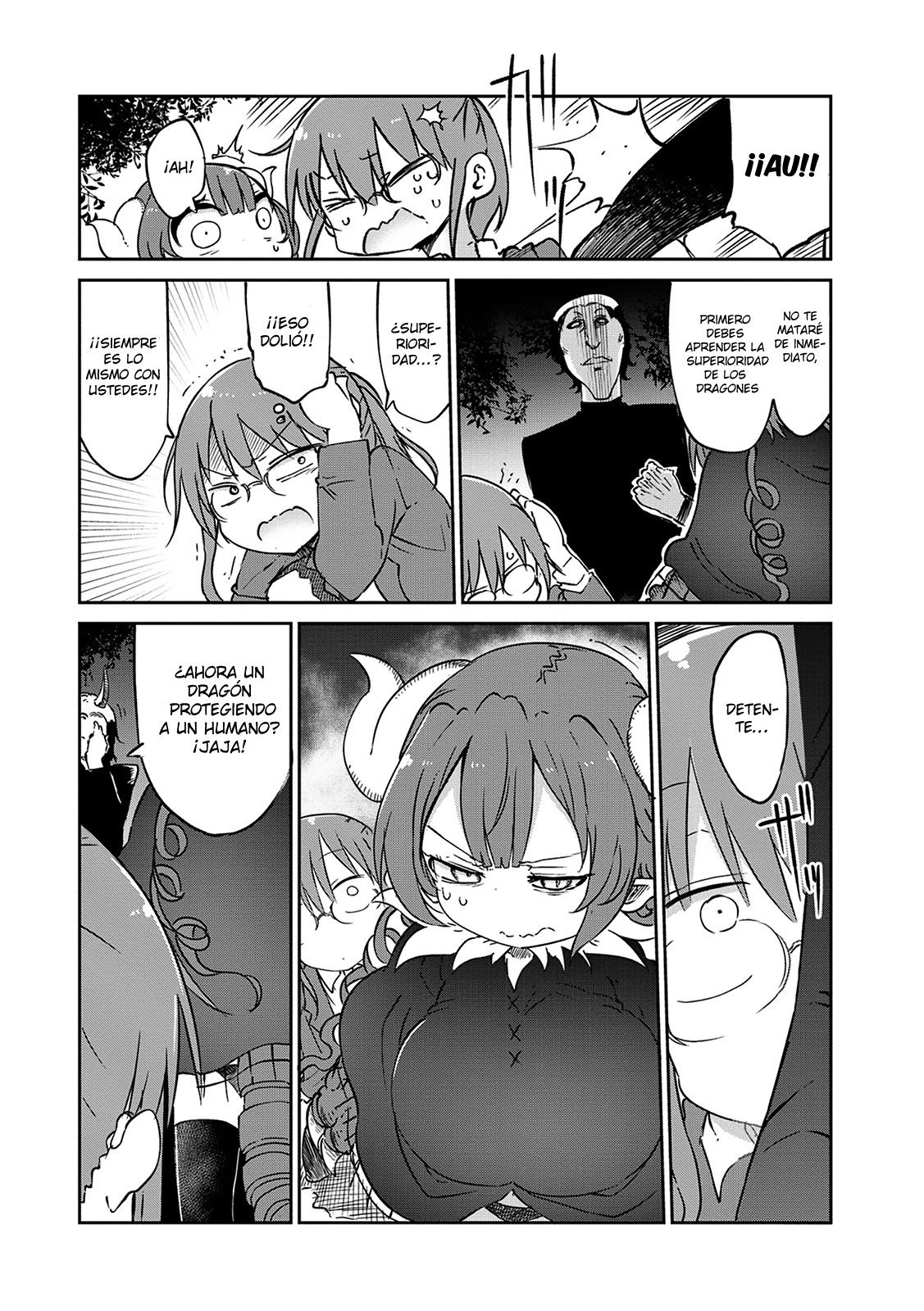 Kobayashi-san Chi no Maid Dragon Capitulo 38: Kobayashi san e Iruru página 19