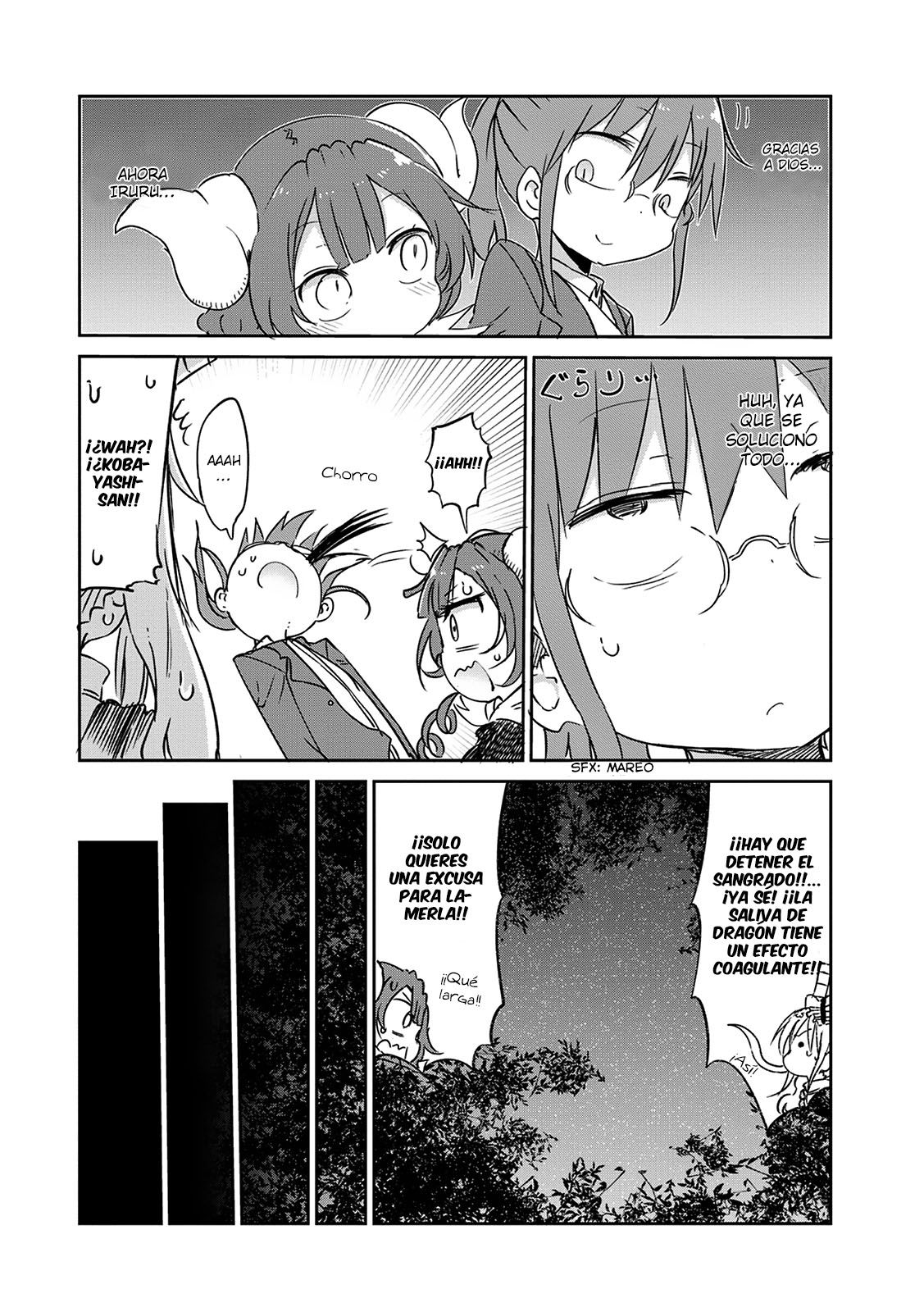 Kobayashi-san Chi no Maid Dragon Capitulo 38: Kobayashi san e Iruru página 23