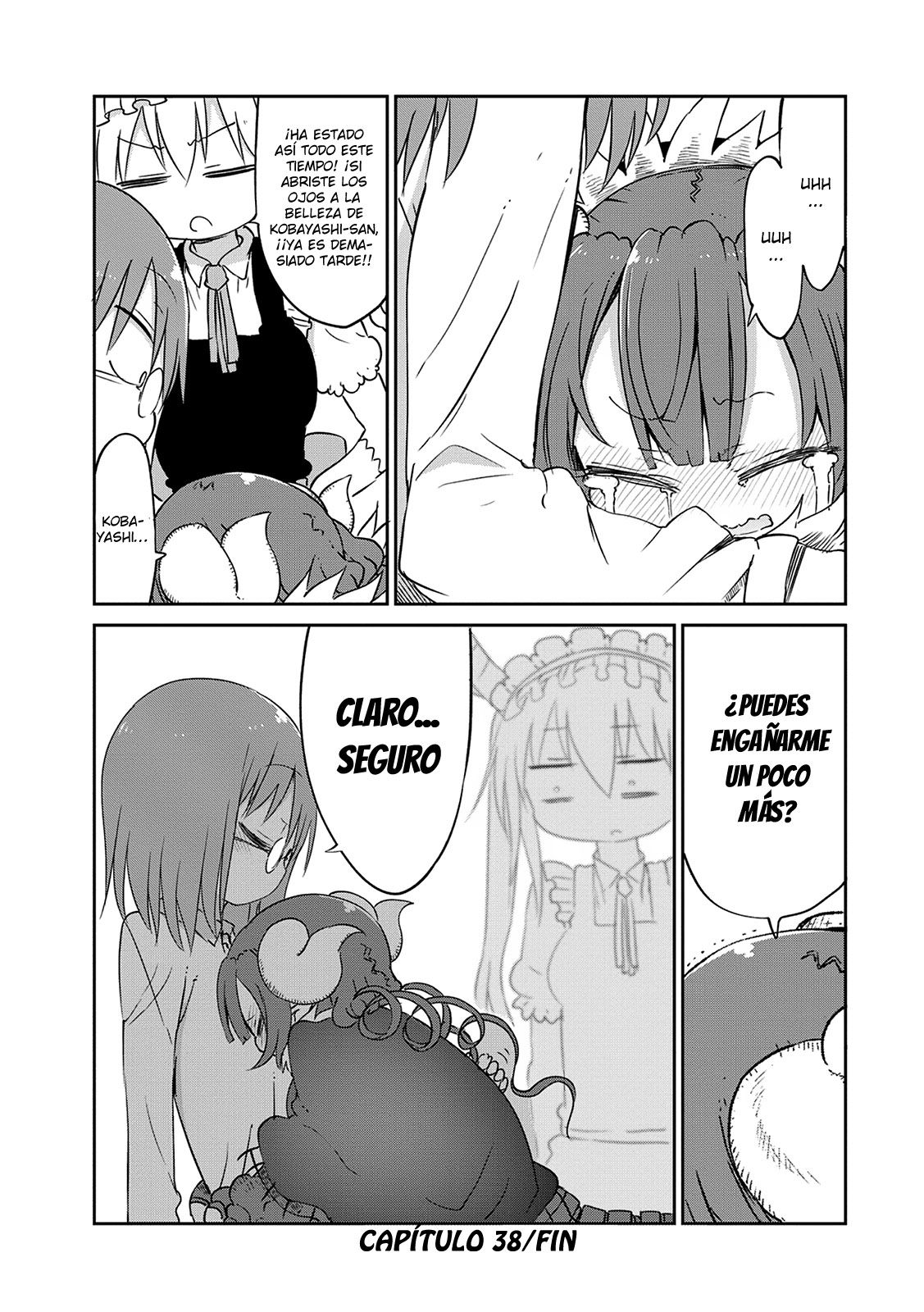 Kobayashi-san Chi no Maid Dragon Capitulo 38: Kobayashi san e Iruru página 26