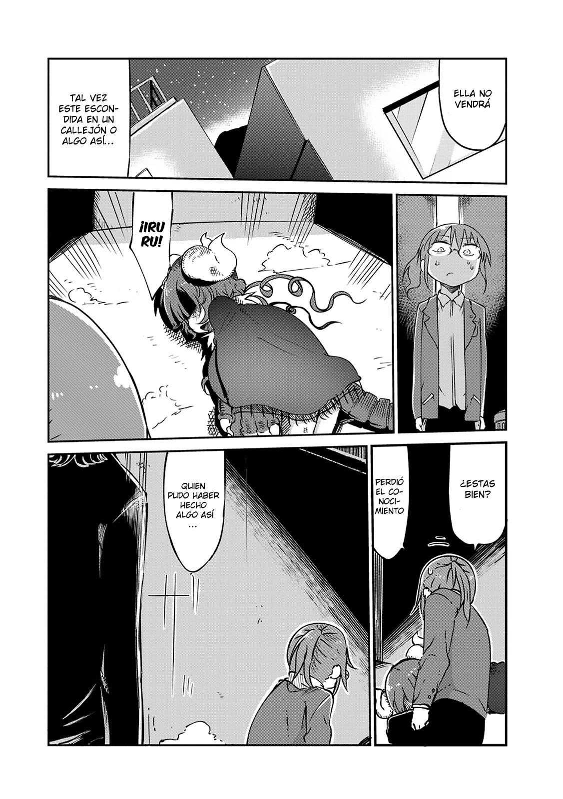 Kobayashi-san Chi no Maid Dragon Capitulo 38: Kobayashi san e Iruru página 9