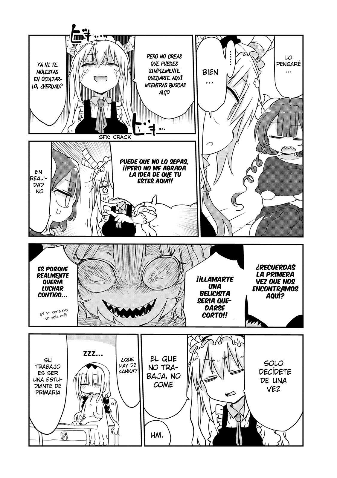 Kobayashi-san Chi no Maid Dragon Capitulo 39: Tooru y el Cuidado de Niños página 11