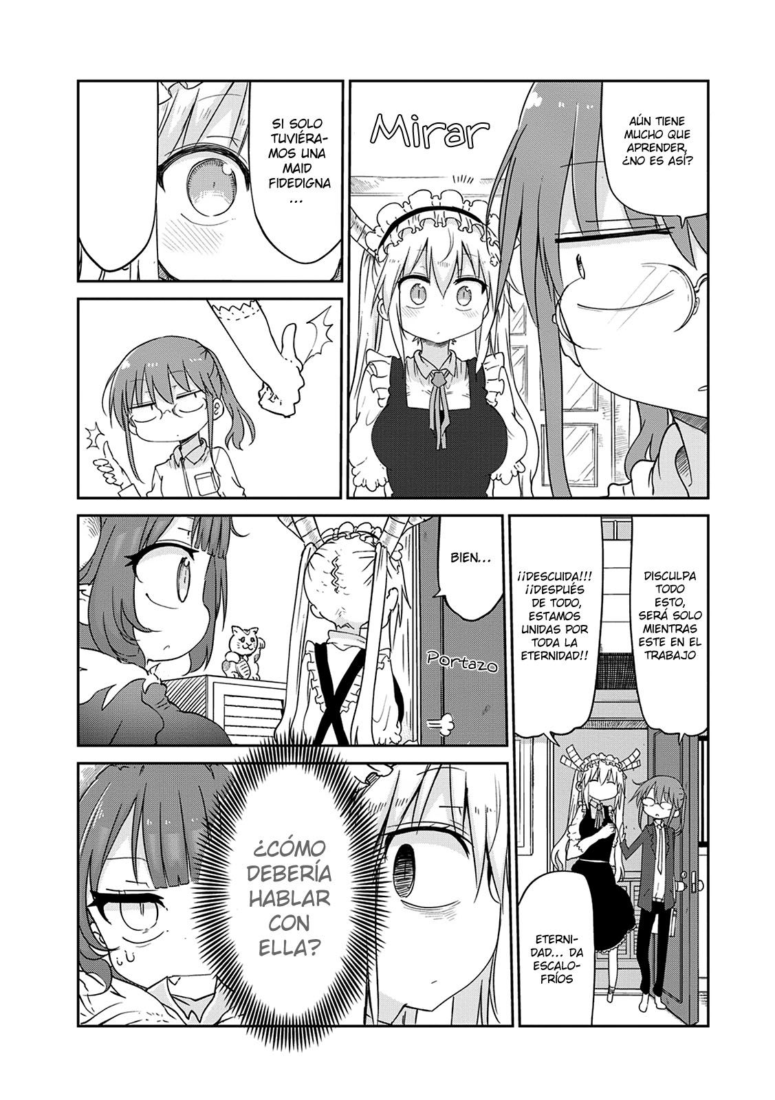 Kobayashi-san Chi no Maid Dragon Capitulo 39: Tooru y el Cuidado de Niños página 6