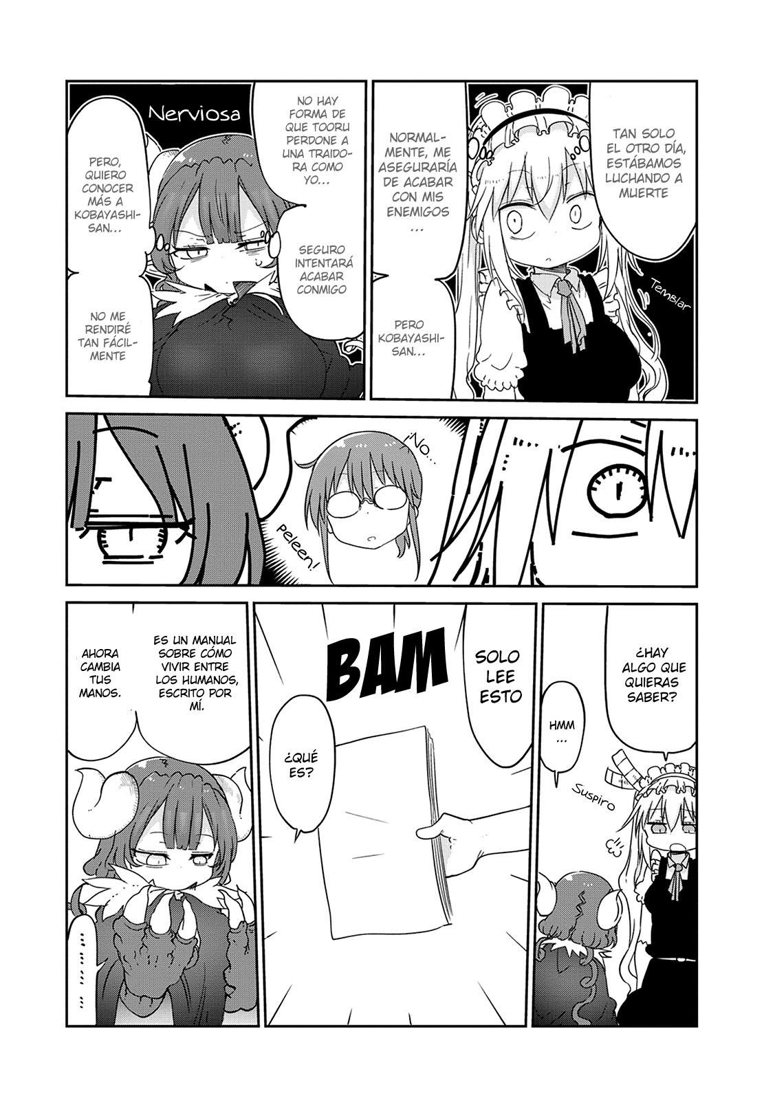 Kobayashi-san Chi no Maid Dragon Capitulo 39: Tooru y el Cuidado de Niños página 7