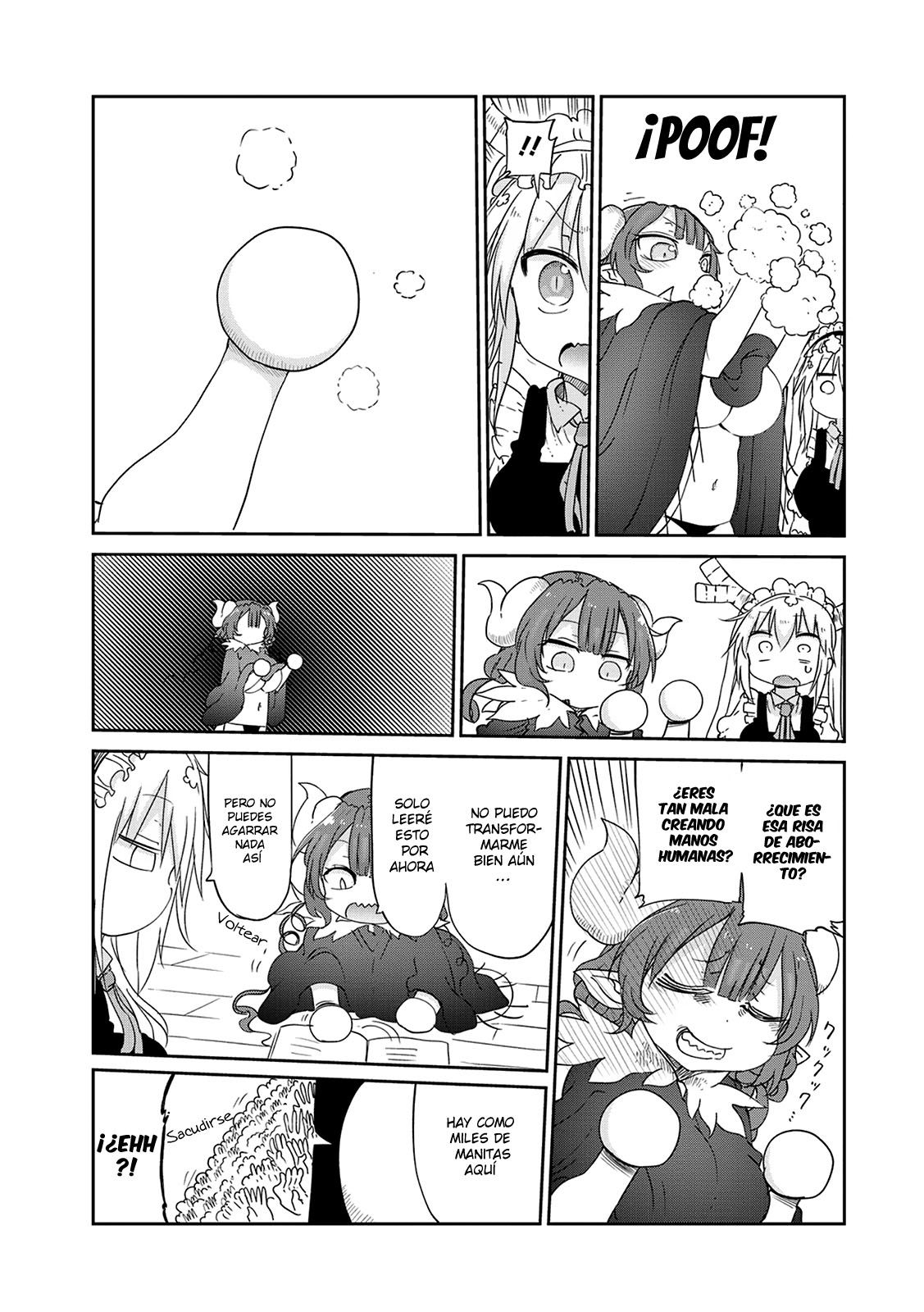 Kobayashi-san Chi no Maid Dragon Capitulo 39: Tooru y el Cuidado de Niños página 8