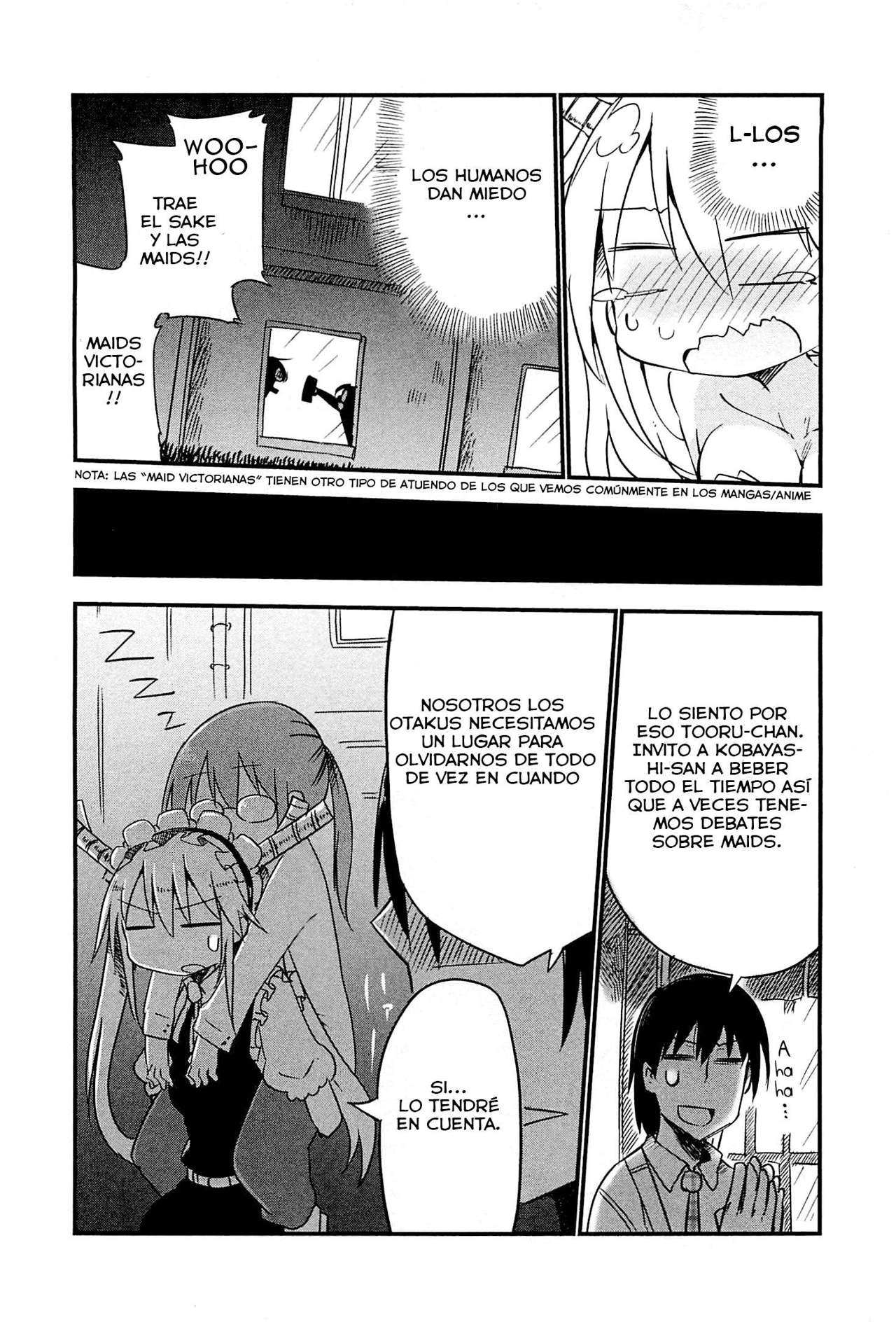 Kobayashi-san Chi no Maid Dragon Capitulo 4: Tooru y los Celos página 11