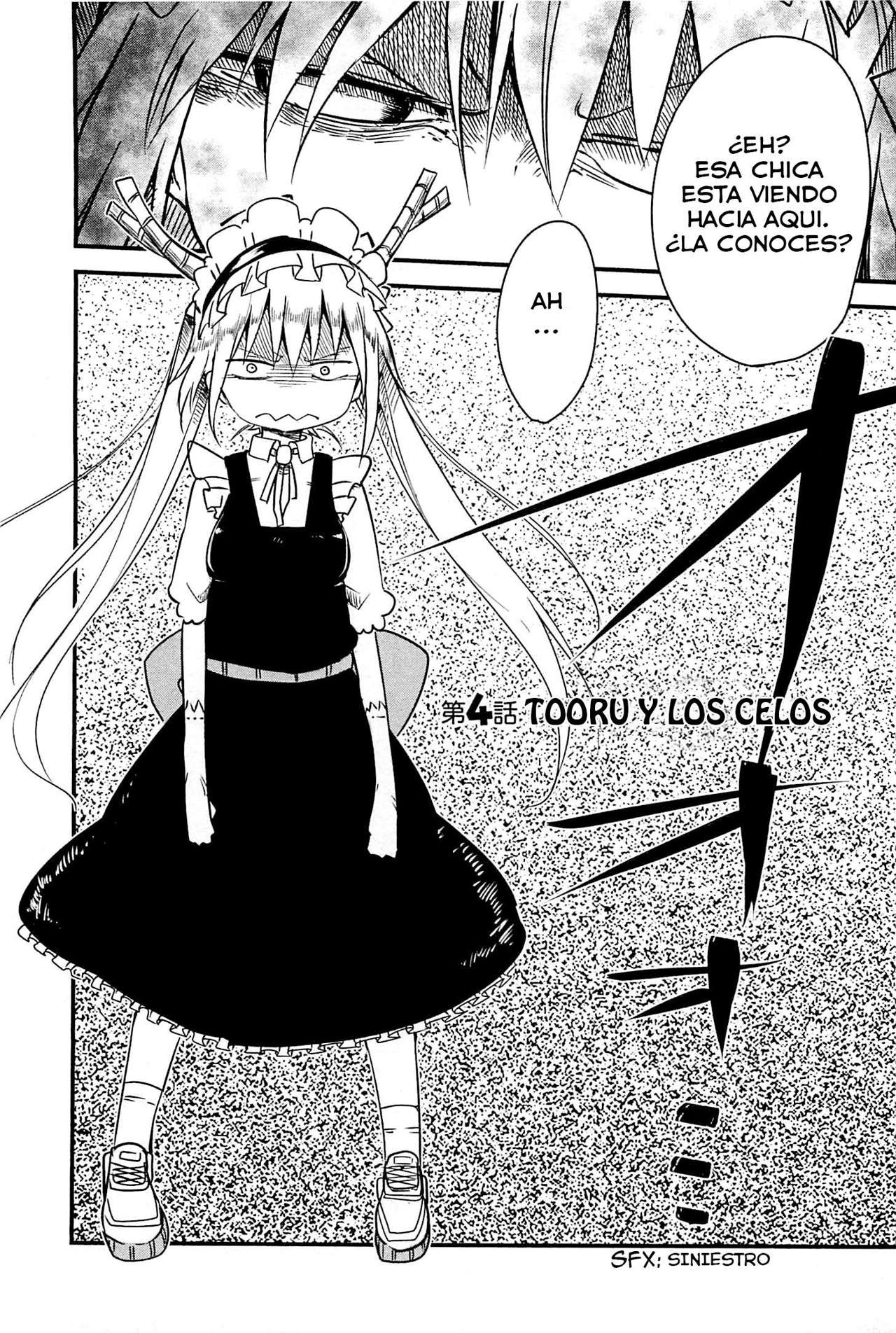 Kobayashi-san Chi no Maid Dragon Capitulo 4: Tooru y los Celos página 3