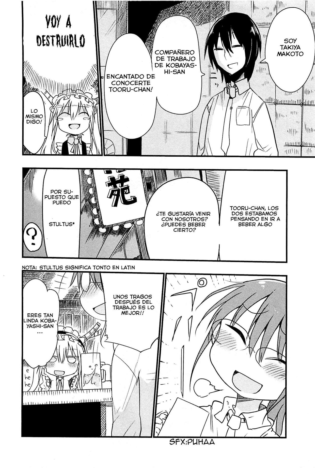 Kobayashi-san Chi no Maid Dragon Capitulo 4: Tooru y los Celos página 5