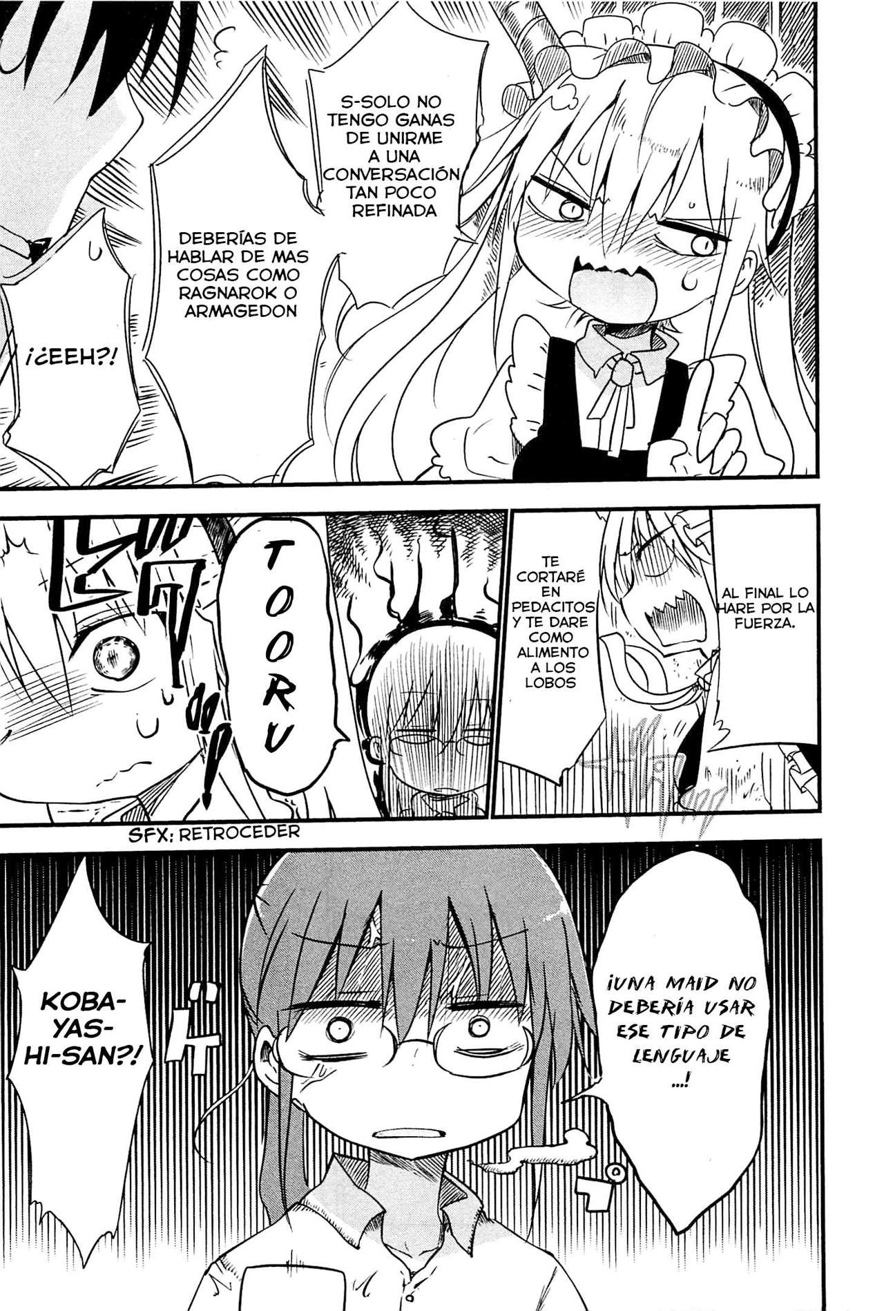 Kobayashi-san Chi no Maid Dragon Capitulo 4: Tooru y los Celos página 8