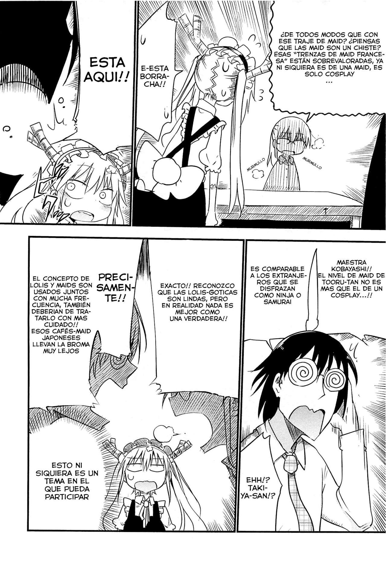 Kobayashi-san Chi no Maid Dragon Capitulo 4: Tooru y los Celos página 9