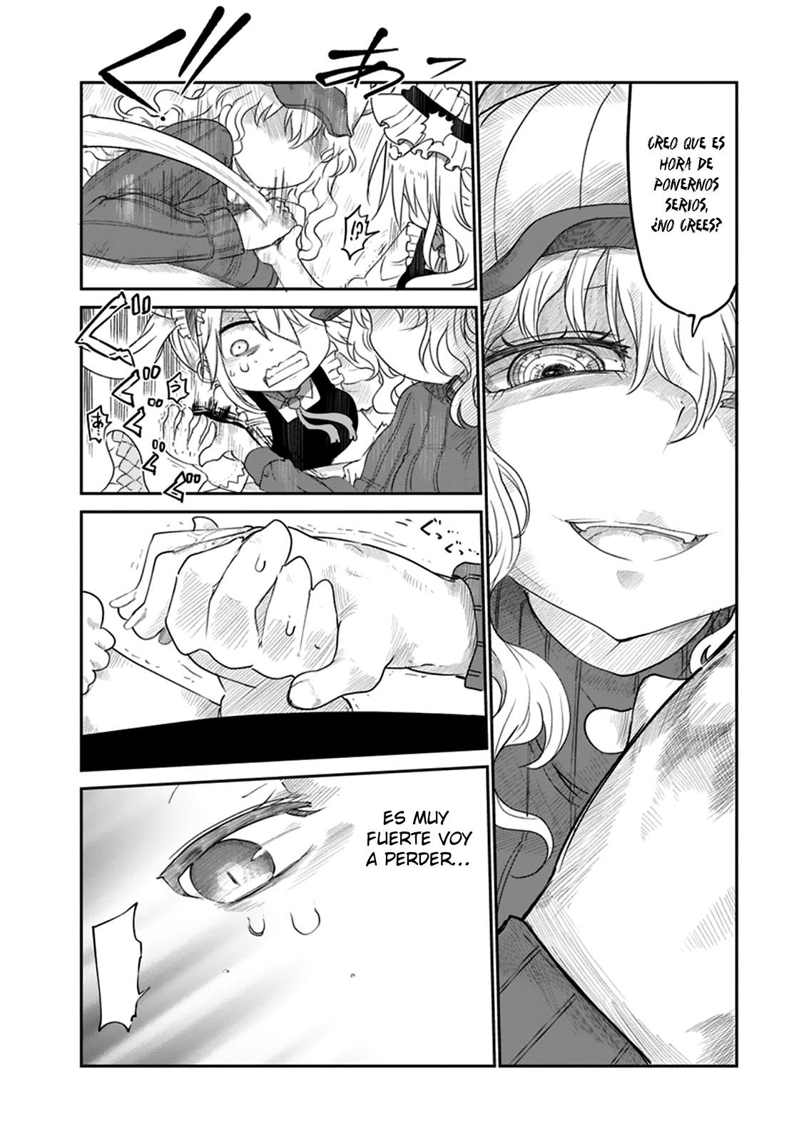Kobayashi-san Chi no Maid Dragon Capitulo 40: Tooru y el Hanami página 14