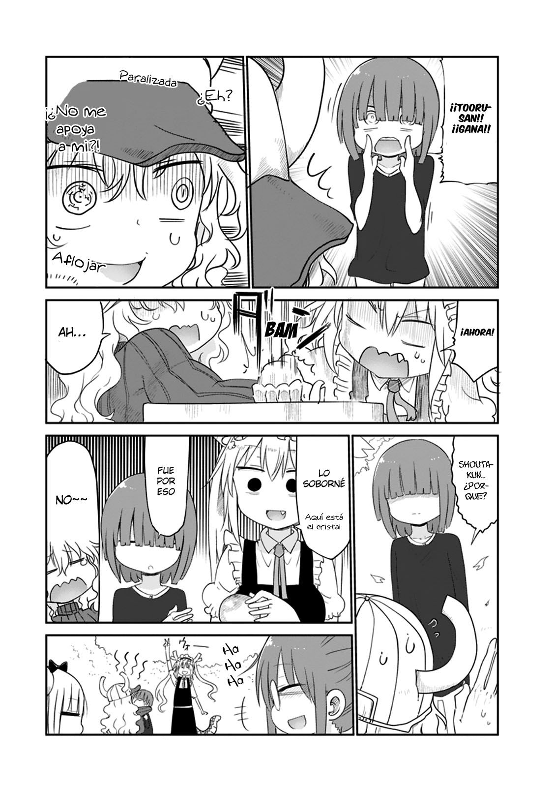 Kobayashi-san Chi no Maid Dragon Capitulo 40: Tooru y el Hanami página 15