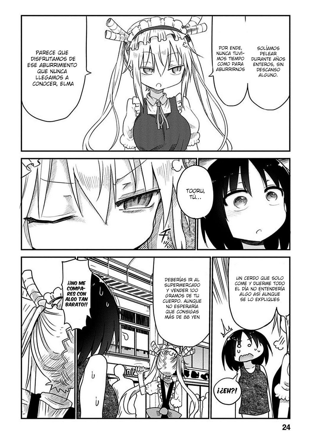 Kobayashi-san Chi no Maid Dragon Capitulo 41: Tooru y el Sueño página 11