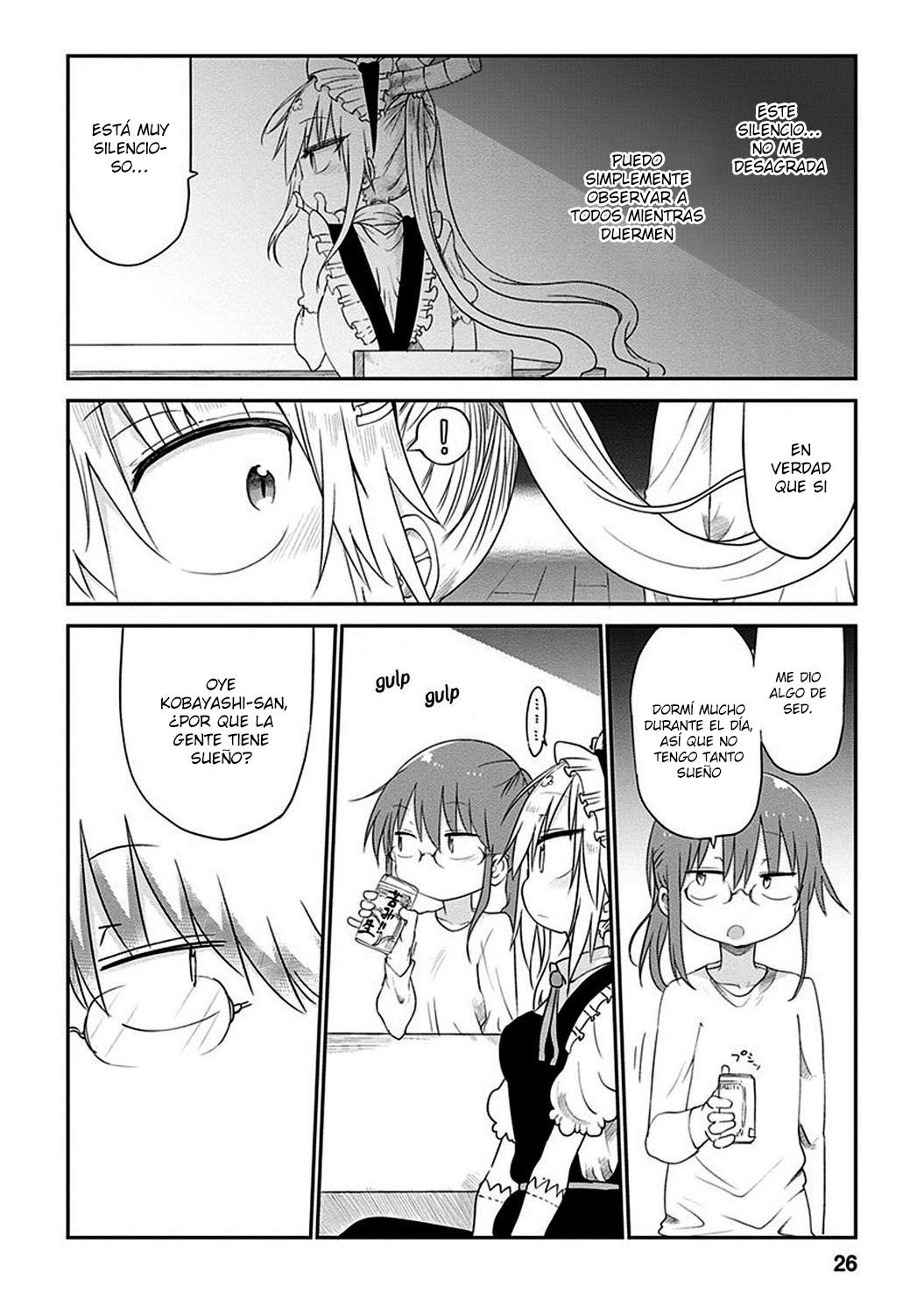 Kobayashi-san Chi no Maid Dragon Capitulo 41: Tooru y el Sueño página 13