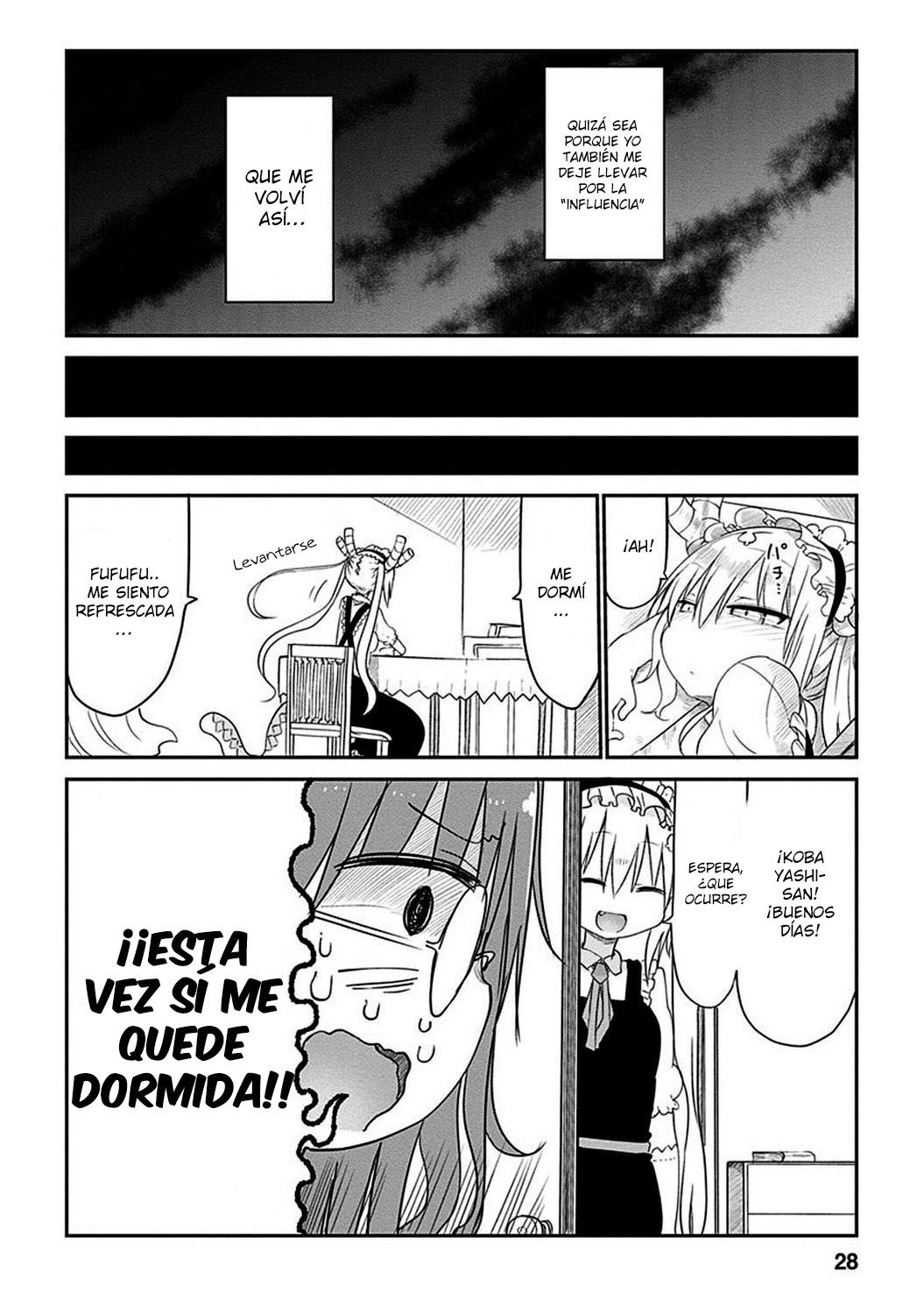 Kobayashi-san Chi no Maid Dragon Capitulo 41: Tooru y el Sueño página 15