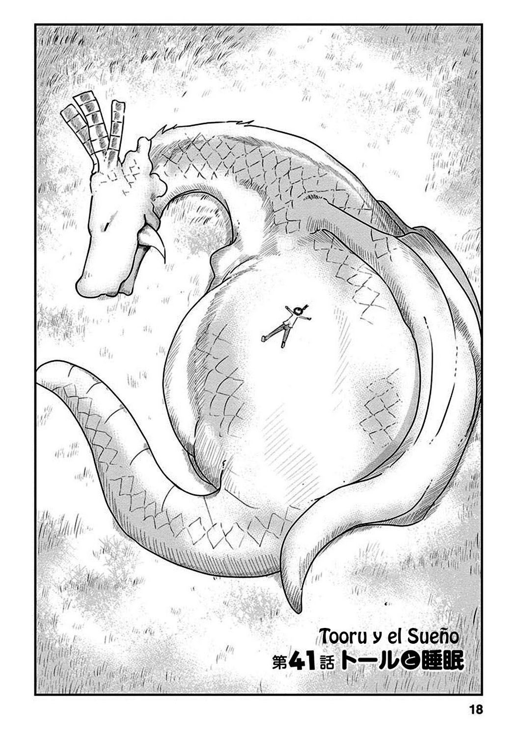 Kobayashi-san Chi no Maid Dragon Capitulo 41: Tooru y el Sueño página 5