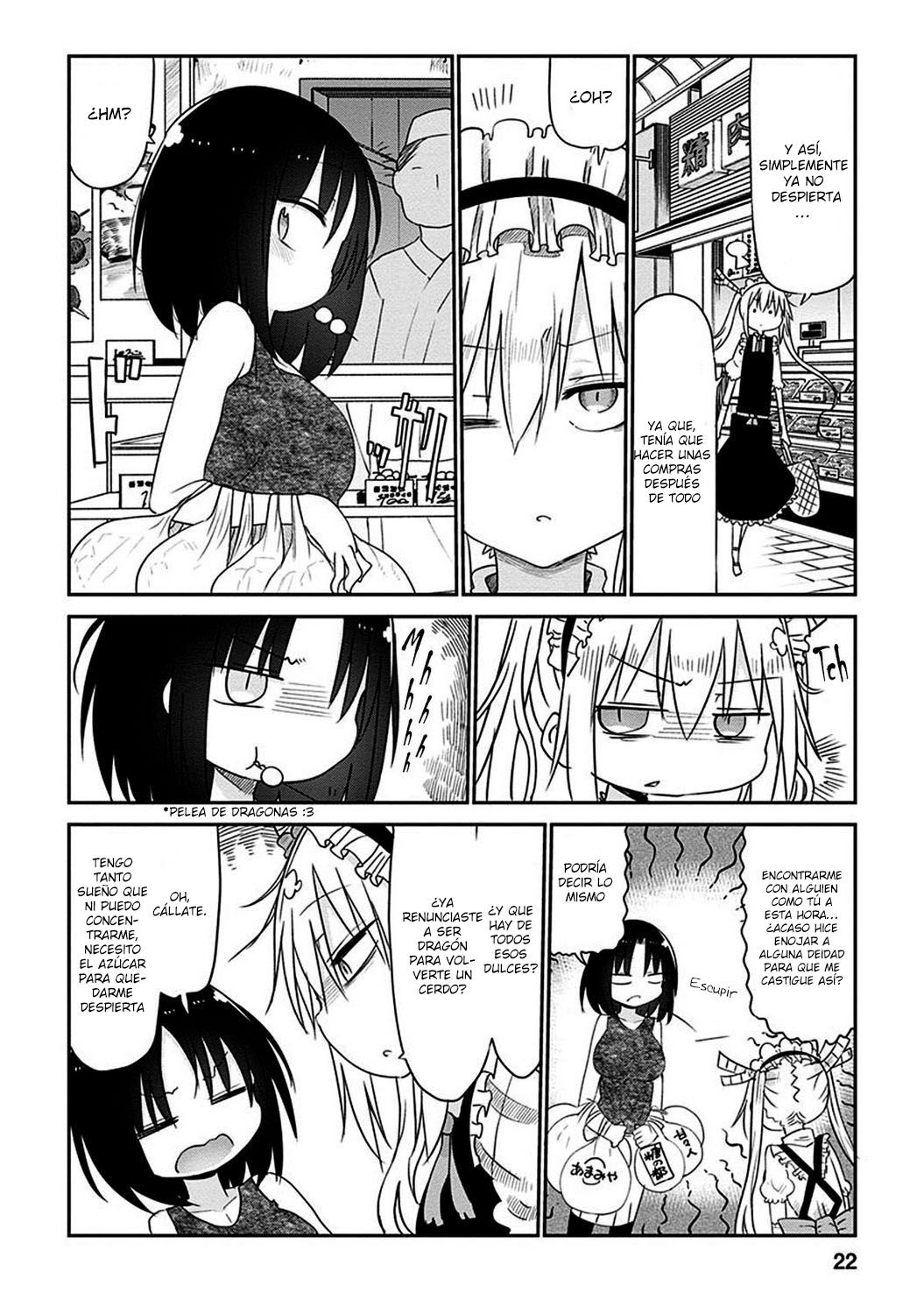 Kobayashi-san Chi no Maid Dragon Capitulo 41: Tooru y el Sueño página 9