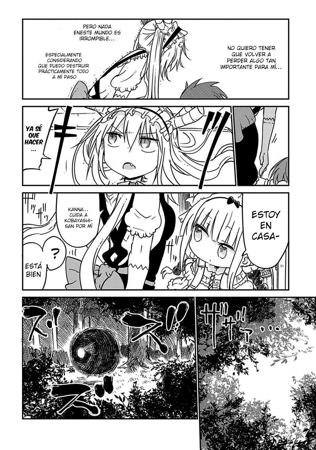 Kobayashi-san Chi no Maid Dragon Capitulo 42: Tooru y la Enfermeria página 12